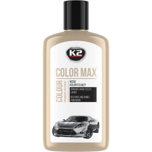 K2 Color Max lakkpolitúr, fehér - 200 ml (K020WHITE)