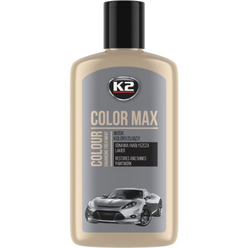 K2 Color Max lakkpolitúr, ezüst - 200 ml (K020SILVER)