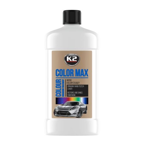 K2 Color Max lakkpolitúr, fehér - 500 ml (K025BI)