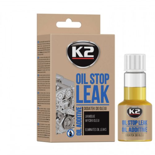K2 Oil Stop Leak szivárgás gátló motorolaj adalék - 50 ml (T377)