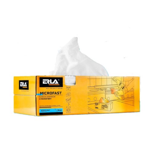 K2 Erla Microfast mikroszálas törlőkendő - 30 db 30x30 cm (R1013)