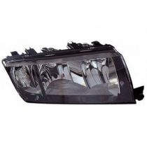   Skoda Fabia 1 első fényszóró fekete szegéllyel (jobb oldal, elektromos) - TYC (20-6229-15-2)