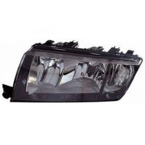   Skoda Fabia 1 első fényszóró fekete szegéllyel (bal oldal, elektromos) - TYC (20-6230-15-2)