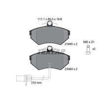   Audi A4-B6 első fékbetét (280mm-es féktárcsához) - Textar (2194504) (+)