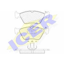 Opel Omega B első fékbetét készlet - Icer (180988)