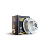   Hátsó féktárcsa (Audi A6-C5, Skoda Superb 1, Vw Passat B5/B5.5) /245mm, hűtetlen/ - Hart Premium (4A0615601A-MAL)  SZETT (2db)