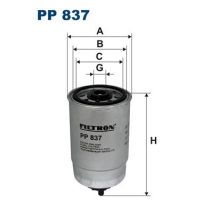 Opel Corsa B gázolajszűrő - Filtron (PP837)