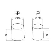 Akkumulátor (45Ah, 400A, Jobb+) - Hart