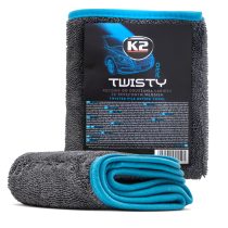   K2 Twisty Pro ultra nedvszívó autószárító törölköző - 40x60 cm (D0224)