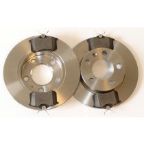   Vw Passat B5/B5.5 hátsó féktárcsa (245mm, hűtetlen) + fékbetét szett - Hart  